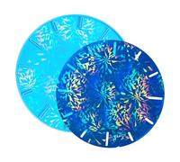 Epoxy Resin Mold Round Clock Pendulums Holographics Versatile Ornament Silicone Molds for Art Classes Clock Pendulum Casting Mold