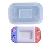 Epoxy Resin Mold Shaker Molds Games Console Shaped Pendant Silicone Resin Jewelry Tools Jewelry Accessories Epoxy Molds Making Silicone Pendant Shaker for for Keychain Quicksands Mold