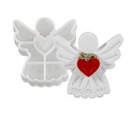 Epoxy Resin Molds | Angel Heart Craft Supplies, Epoxy Resin Casting Silicone Accessories | For Soap Candle Home Decoration Parties Birthday