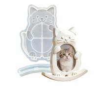 Epoxy Resin Molds,Dog Cat Easy Release Reusable Crafting Tools,Dog Cat Epoxy Resin Molds Silicone - for Home Decor Party Favors Arts & Crafts Office Apartment Family Beginners