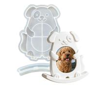 Epoxy Resin Molds,Dog Cat Easy Release Reusable Crafting Tools | Picture Frame Molds for Epoxy Resin - for Wax Plaster Art Projects Home Decor Party Favors Holiday Office Apartment