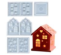 Epoxy Resin Molds Silicone - Reusable Easy Release, DIY Making Handmade, Table Decor Silicone Mold for Home Decor Table, Centerpieces Candle Holder Arts Crafts, Kids Adults Family Creative