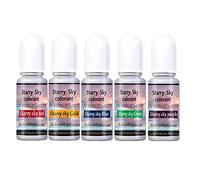 Epoxy Resin Pigment Real Color Colorants Concentrated 5 Color Liquid Dye for Art DIY Jewelry Making10ml/0.35oz Pigment Dye