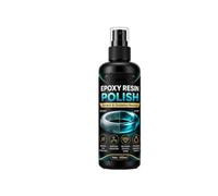 Epoxy Resin Polish Spray Scratch Remover, Resin Polishing Cleaner, High-Gloss Mirror Finish, for Scratching, Sanding, Polish, for Metal, Stone, Countertop, Jewelry，1