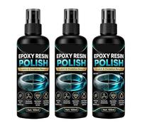 Epoxy Resin Polish Spray Scratch Remover, Resin Polishing Cleaner,Multifunctional Polishing Agent,High Gloss Finish for Metal Stone Countertop and Jewelry (3)