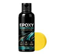 Epoxy Resin Polishing Kit 40ml Tabletop Polishing Shine Solution | Epoxy Resin Restore Wax for Artists Woodworkers Restorers Hobbyists Home Apartment Studio Workshop Sculpture Crafts