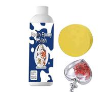 Epoxy Resin Polishing Kit - High-Gloss Polishing Compound & Sponge Set, Scratch Remover For Resin Tables, Kitchen Countertops & Jewelry, Professional Finishing Cream For Wood & Resins Art