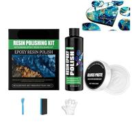 Epoxy Resin Polishing Kit,Scratching Set Epoxy Resin Sanding,R/esin Polishing Compound,Ep/oxy Re/sin Kit Polisher,Epo/xy Re/sin Moulds,Home Artwork Res/in Polish,Polishing Compound