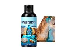 Epoxy Resin Polishing Wax With Sponge, Polishing Compound For Resin, High-Gloss Mirror Finish Wax For Crafts Jewelry Wood Tables, Epoxy Buffing Paste For Scratch & Oxidation Removal