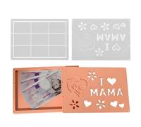 Epoxy Resin Silicone Form - Epoxy Resin Forms for 3D Alphabet | Numbers Shapes Jewelry for Jewelry Production | Mother's Day Form | Silicone Shapes