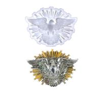 Epoxy Resin Silicone Mold Peace Bird Wall Hanging Silicone Epoxy Resin Mold Stuate Festival Celebration Craft