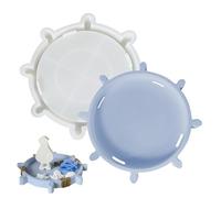 Epoxy Resin Tray Moulds | Storage Container Mould Craft Governor Craft Cement Mould for Room Decoration Wedding Table Home Casting