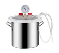 Epoxy Resin Vacuum Chamber Kit - Essential Tools for Defoaming in Crafting and Silicone Applications - Perfect for Resin Art and Craft Projects