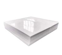 Epoxy-Sheet Resin Glass Fiber Plate 1pcs 0.5 Mm~4 Mm Thick White FR4 3D Printer Removable Platform Hot Heated Bed Fiber Glass Plate Polypropylene Build(4mm)