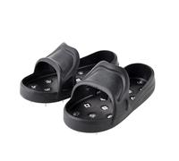 Epoxy Skiped Lawn Aerator Shoes, Heavy Duty Spiked Aerating Sandals Shoes for Effective Aerating, Pre-Assembled Lawn Scarifier and Aerator for Lawns Yard Patio Garden Grass, Epoxy Flooring