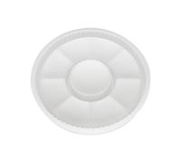 Epoxy Tray Mold,Resin Molds Silicone Tray,Striped Unique Resin Concrete Mold with Hole | Creative, Tear Resistant Silicone Tray Mold for Resin Casting, Home Decor Crafts