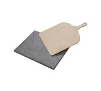Eppicotispai Pizza stone and pizza peel 30x38 cm Stone-birch