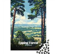 Epping Forest Landscape 1000 Piece Jigsaw Puzzle, 70x50cm/1000pcs, for Adults, Quiet Home Activity, Family Time And Year-Round Leisure