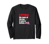 Epping No Room at The Inn if You're British - Political Fun Long Sleeve T-Shirt
