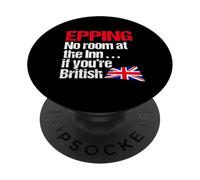 Epping No Room at the Inn if you're British - Political Fun PopSockets Adhesive PopGrip