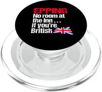 Epping No Room at the Inn if you're British - Political Fun PopSockets PopGrip for MagSafe