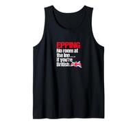 Epping No Room at The Inn if You're British - Political Fun Tank Top