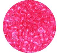 Eppingwin Beads and Bead assortments (1000 Pony Beads-Magenta tranparent)…