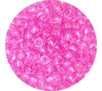 Eppingwin Beads and Bead assortments (1000 Pony Beads-Pink Transparent)…