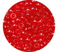 Eppingwin Beads and Bead assortments (1000 Pony Beads-red Transparent)…