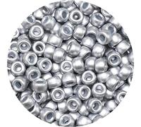 Eppingwin Beads and Bead assortments (1000 Pony Beads-Silver Solid)…
