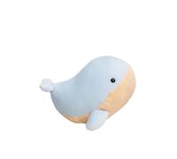 EPRHAY 17cm Super Soft Cute Whale Plush Toy Adorable Stuffed Animal Doll Chubby Blue Whale Doll Cuddly Companion Home Decor Cushion
