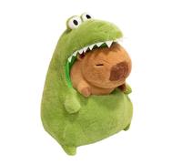 EPRHAY 30cm Super Soft Adorable Capybara in Crocodile Costume Plush Toy Cute Fluffy Stuffed Animal Capybara Doll Lovable Snuggle Companion Gift