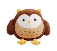 EPRHAY 30cm Super Soft Chubby Owl Plush Toy Adorable Fluffy Stuffed Animal with Big Round Eyes Creative Cartoon Owl Plush Toy Cuddly Companion
