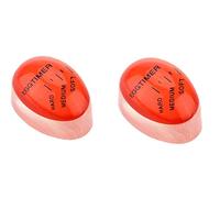EPRHY Egg Timer 2 PCS, Egg Boiler Timer, Heat Sensitive Timer, Colour Changing Egg Timer, Sits in the pan as your eggs cook, cooking kitchen gadget