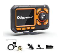 Epronic DAB Car Radio Adapter Plug&Play Car DAB Transmitter with Bluetooth Handsfree 2.4” LCD Display DAB+ Radio Receiver with Aux Out TF Card Slot for DAB Adapter Car Stereo