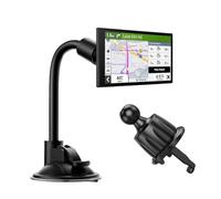Epronic GPS Mount for Garmin(2Pcs), Car Air Vent Bracket and Suction Cup Mount for Garmin Nuvi Dezl Drive Drivesmart Zumo Driveassist DriveLuxe StreetPilot RV Standard 17 mm Car Mount