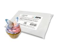 EPS A4 Wafer Paper (25 Pack) for Edible Printing and Cake Decorating (0.4mm) - Plain White A4 Edible Wafer Sheets (Rice Paper), Unsweetened and Tasteless, Vegan & Vegetarian