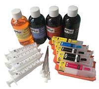 EPS Refillable Edible Ink Cartridges and Edible Ink Kit for Canon TS5050 & TS5051 Models (570/571)