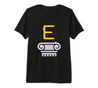 Epsilon - Fifth Letter of the Gr lphabet Premium T-Shirt