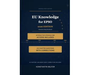 EPSO EU Knowledge Interactive Edition: A Study Workbook for AD and AST Competitions
