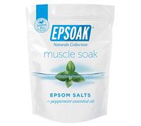'Epsoak Muscle Soak 2 lbs. - Speed Muscle Recovery, Soothe Aching Muscles, and Reduce Inflammation with Epsom Salt & Premium Eucalyptus & Peppermint Essential Oils'