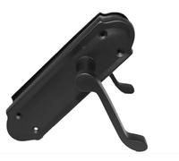 Epsom Door Handle - Ashford Matt Black Internal Latch Door Handles - Door Handles Internal Sets, Handle Set for Internal Doors, Door Handle in Matt Black, 170mm x 48mm