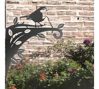 Epsom Door Handle Decorative Metal Robin Hanging Basket Bracket - Heavy-Duty Wall Hook for Planters, Bird Feeders & Outdoor Décor