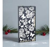 Epsom Door Handle Large & Narrow Solar Wall Panel Collection - Outdoor Warm LED Garden Wall Art in Birds or Butterfly Designs (Large - Butterfly Design 60cm x 30cm x 5cm)