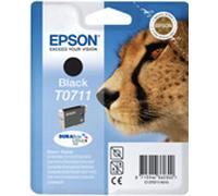 Epson 00013714 Original Epson T0711 DuraBrite Ultra Black Ink Cartridge