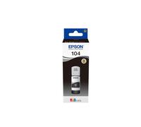 Epson 104 EcoTank Black ink bottle Original Black Epson EcoTank ET-4700 EcoTank ET-2726 EcoTank ET-2720 EcoTank ET-2715 EcoTank ET-2714 EcoTank ET-2712... 65 ml Inkjet