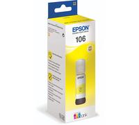 Epson EcoTank 106 Yellow Genuine Ink Bottle, Standard