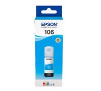 Epson 106 Cyan Original Ecotank Ink Bottle (C13T00R240)