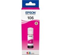 Epson 106 Ecotank Magenta Ink Bottle. Colour Ink Type: Pigment-Based Ink Colour