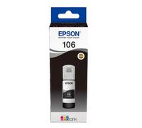 Genuine Epson 106 Black Ink Bottle 70ml for ET-7750 ET-7700, L7160 L7180 L7188